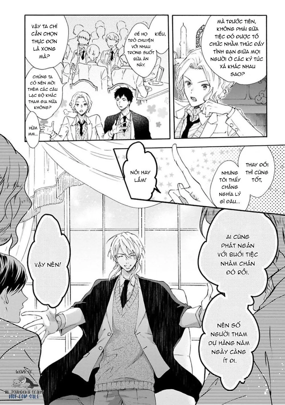 Mèo đen kí túc, mịt mù đêm đen Chapter 4 Trang 14