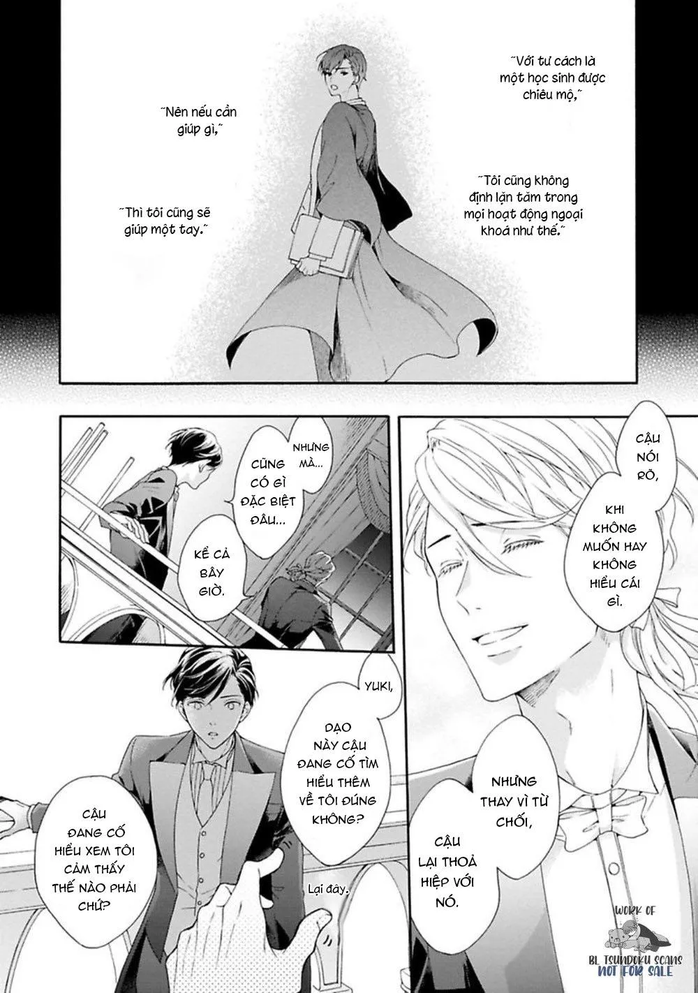 Mèo đen kí túc, mịt mù đêm đen Chapter 4 Trang 28