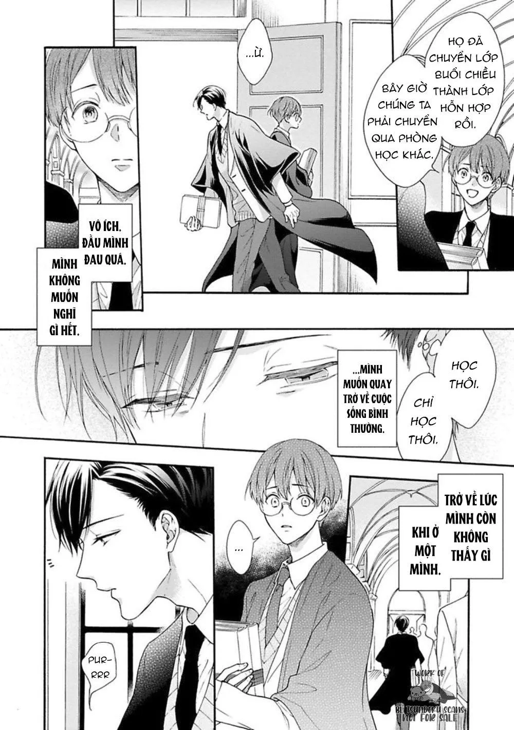 Mèo đen kí túc, mịt mù đêm đen Chapter 6 Trang 38