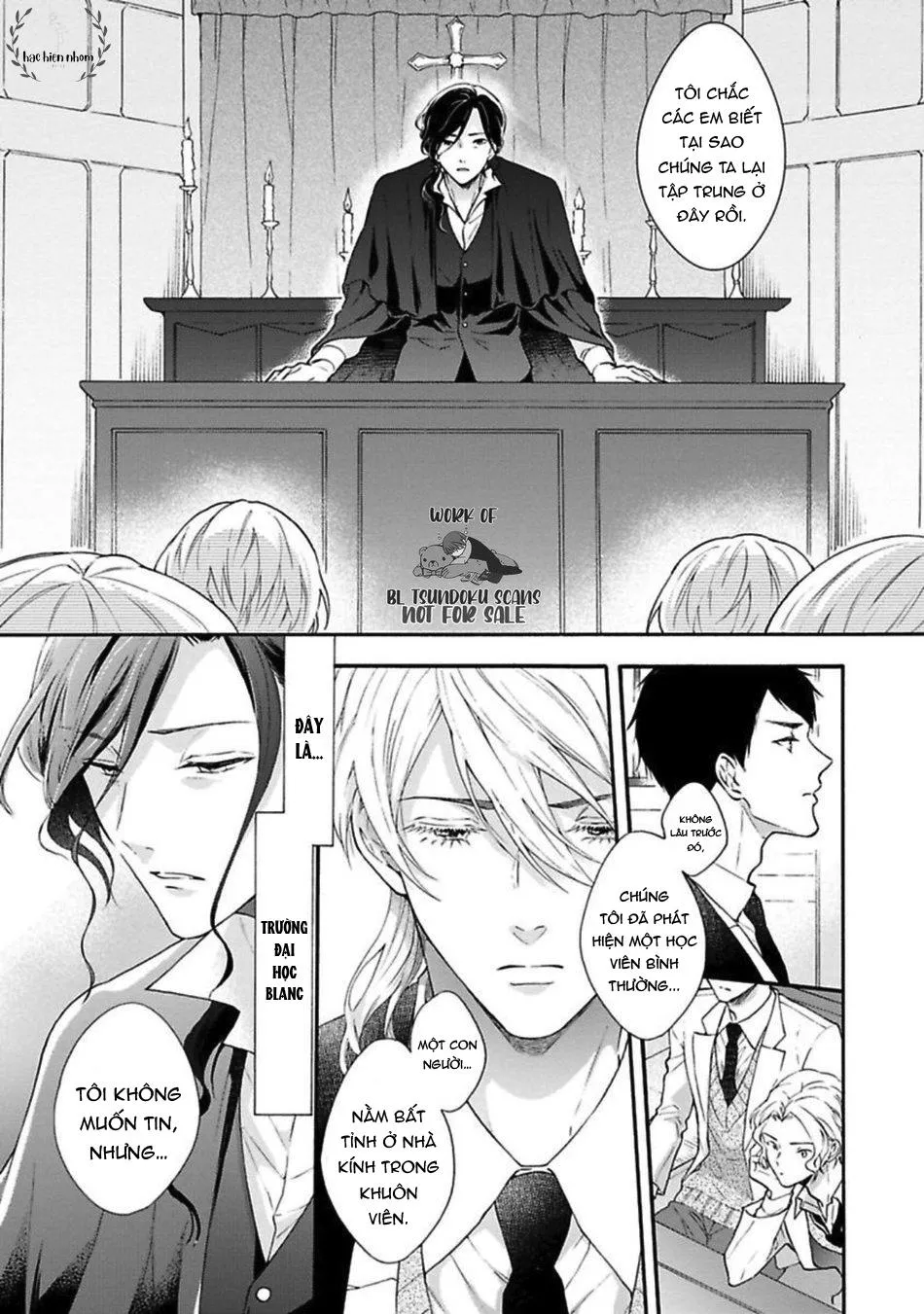 Mèo đen kí túc, mịt mù đêm đen Chapter 7 Trang 5