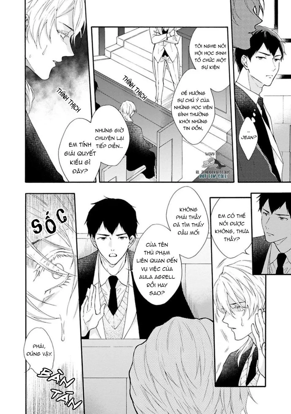 Mèo đen kí túc, mịt mù đêm đen Chapter 7 Trang 14