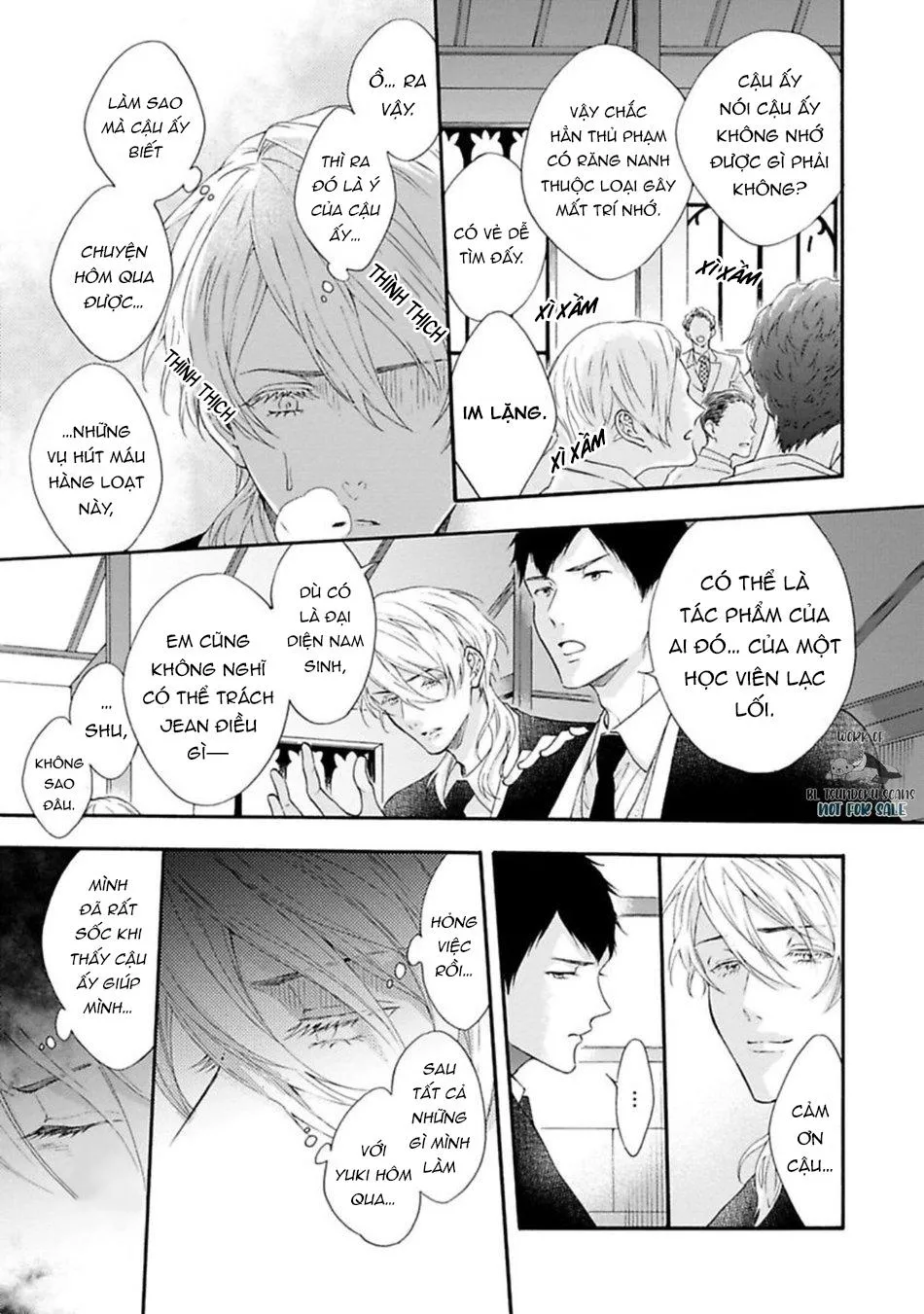 Mèo đen kí túc, mịt mù đêm đen Chapter 7 Trang 15