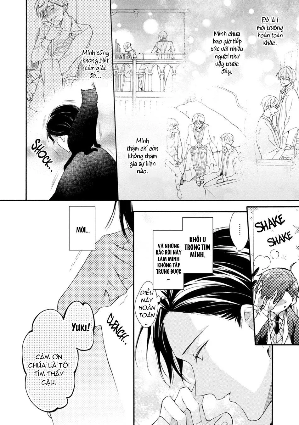 Mèo đen kí túc, mịt mù đêm đen Chapter 8 Trang 12