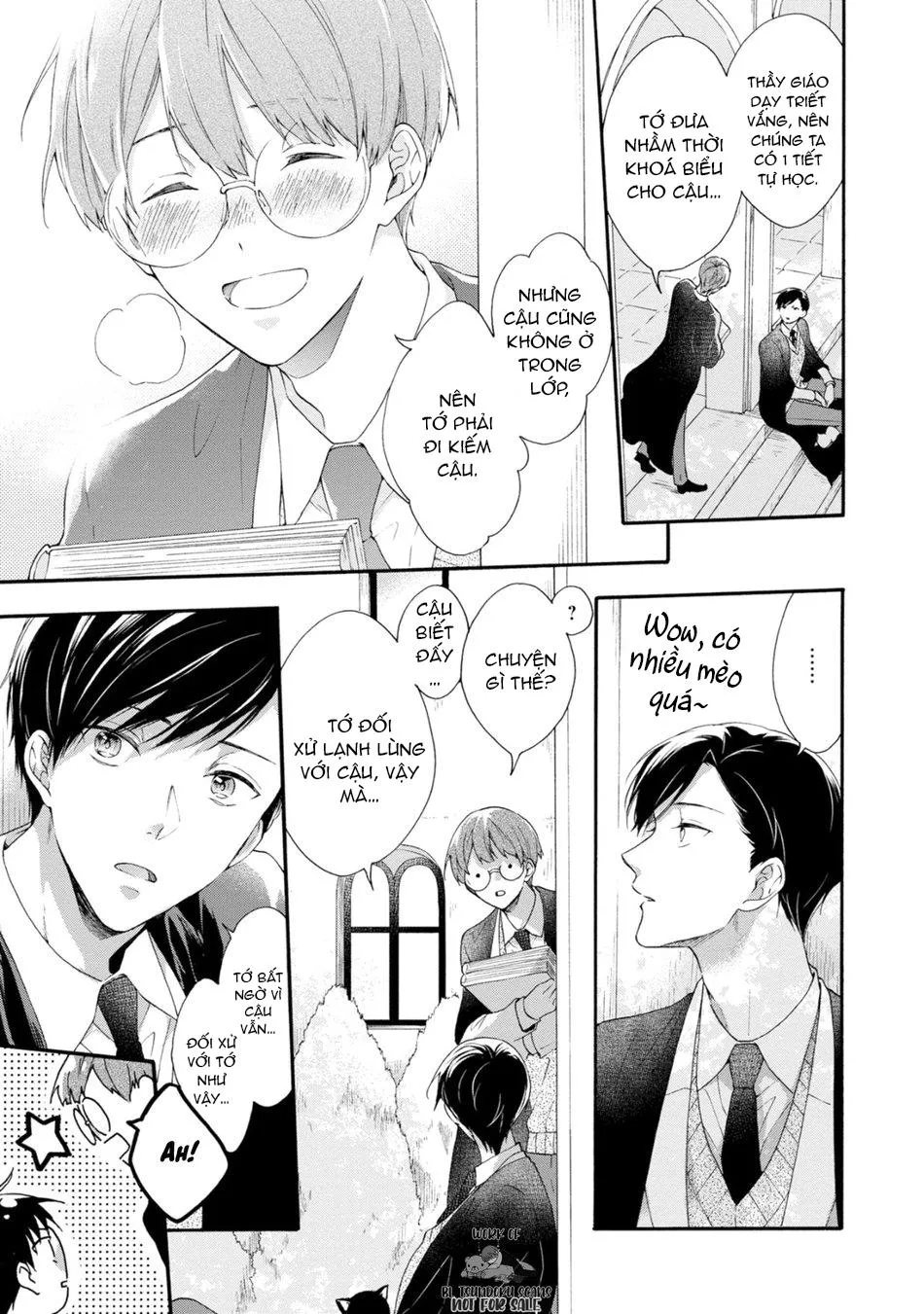 Mèo đen kí túc, mịt mù đêm đen Chapter 8 Trang 13