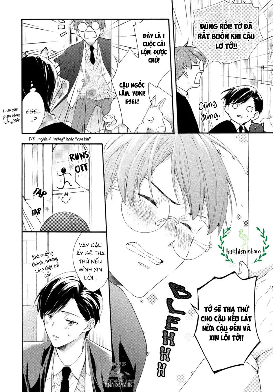 Mèo đen kí túc, mịt mù đêm đen Chapter 8 Trang 14