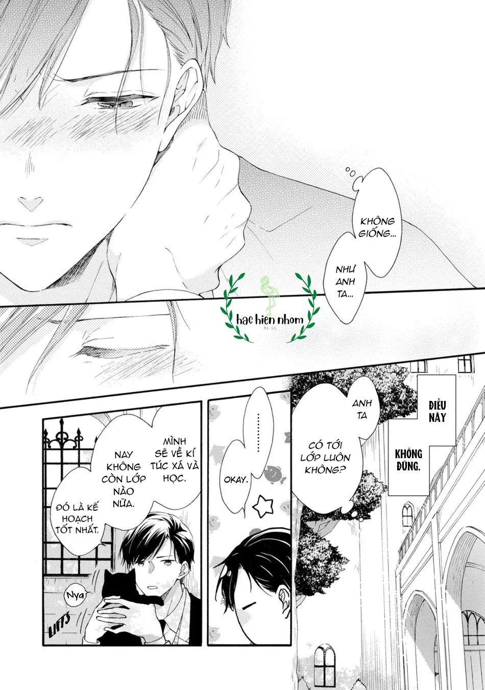 Mèo đen kí túc, mịt mù đêm đen Chapter 8 Trang 18