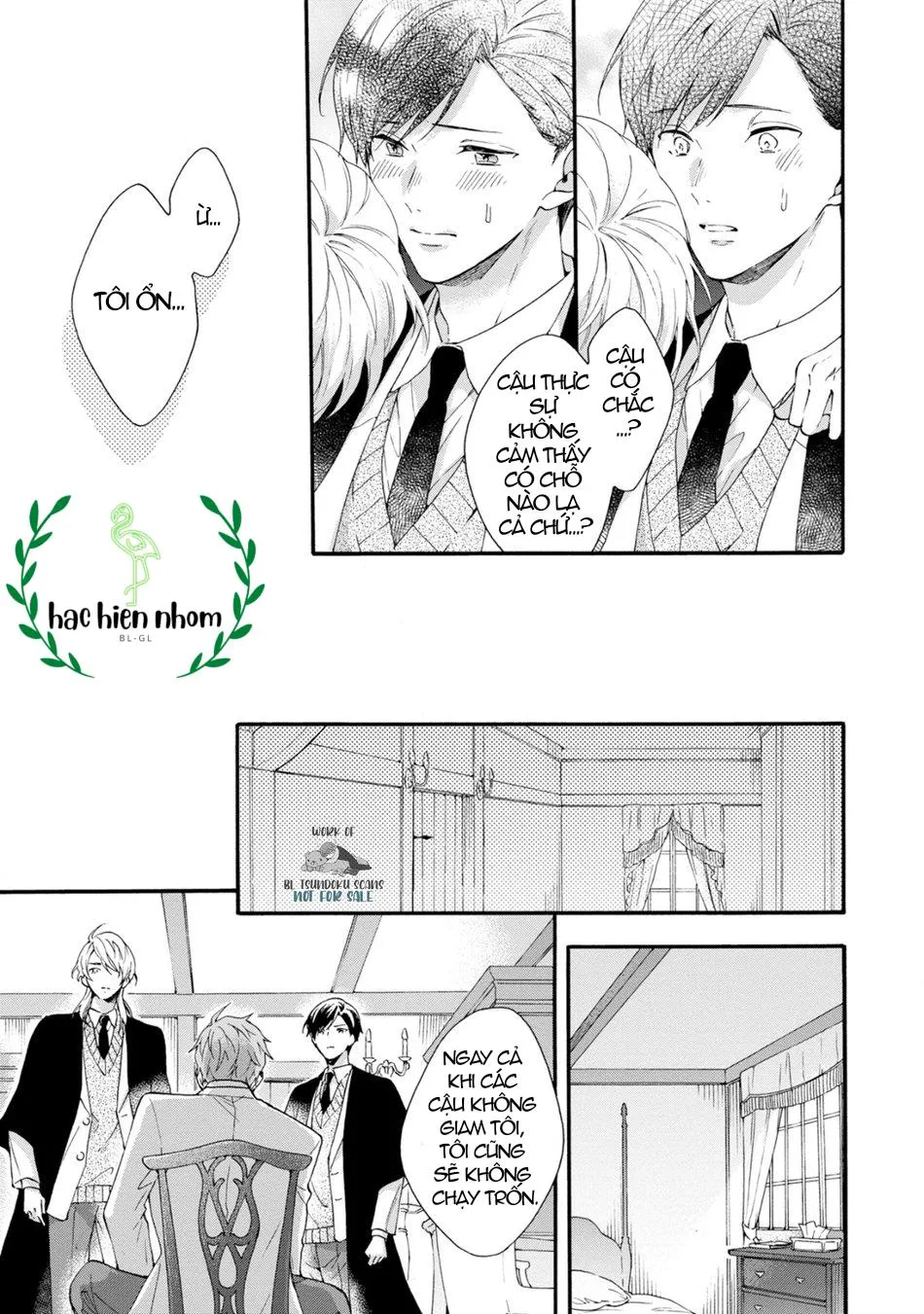 Mèo đen kí túc, mịt mù đêm đen Chapter 9 Trang 13