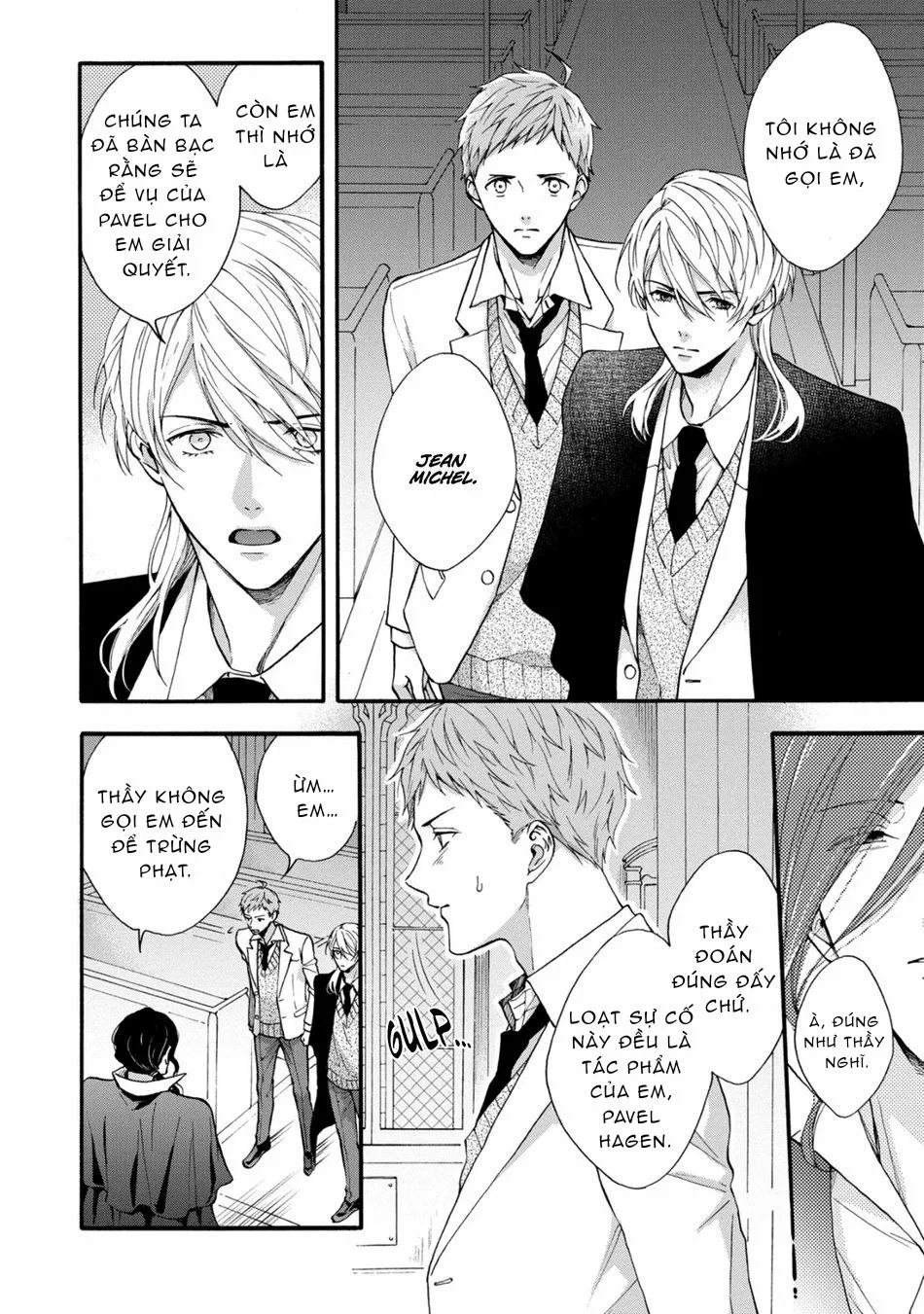 Mèo đen kí túc, mịt mù đêm đen Chapter 11 Trang 11