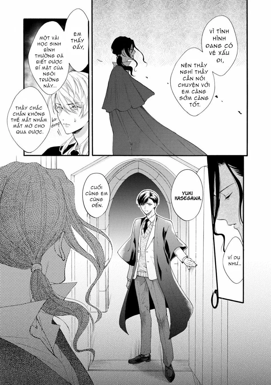 Mèo đen kí túc, mịt mù đêm đen Chapter 11 Trang 12