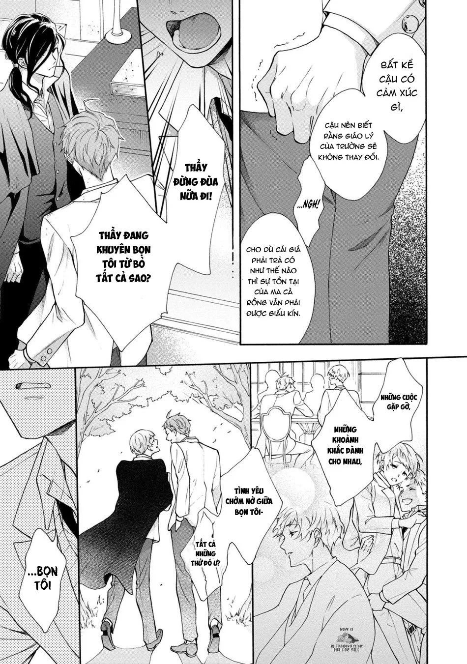 Mèo đen kí túc, mịt mù đêm đen Chapter 12 Trang 8