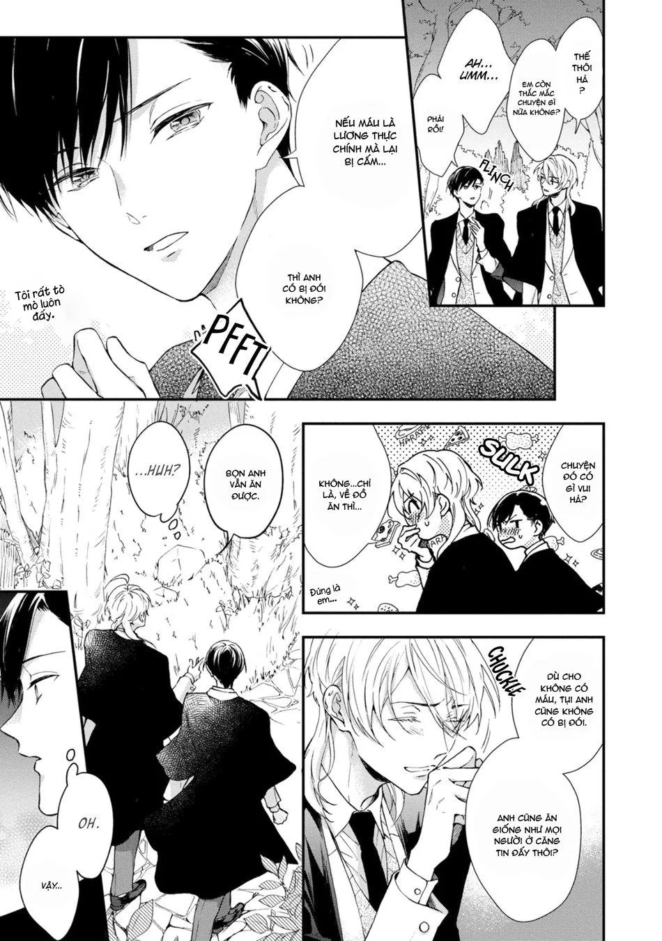 Mèo đen kí túc, mịt mù đêm đen Chapter 13 Trang 6