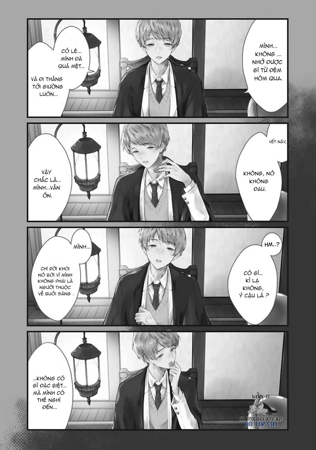 Mèo đen kí túc, mịt mù đêm đen Chapter 1 Trang 5