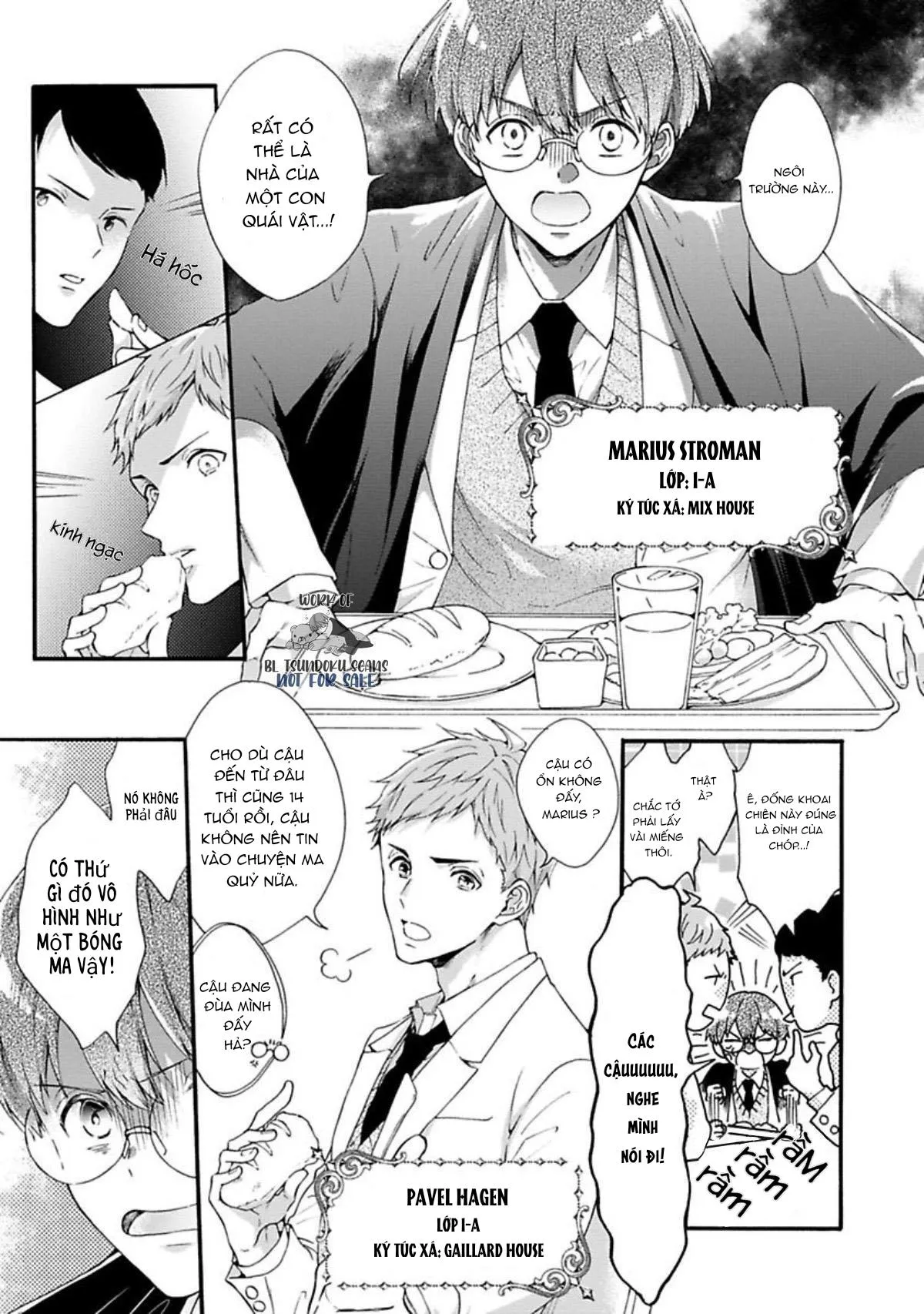 Mèo đen kí túc, mịt mù đêm đen Chapter 1 Trang 14