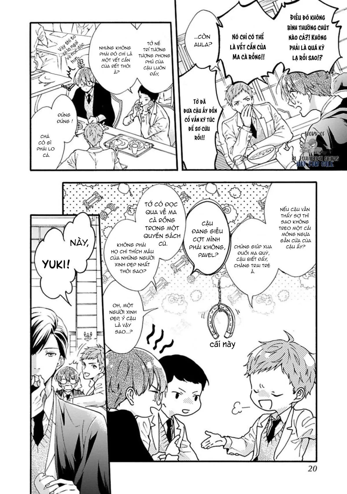 Mèo đen kí túc, mịt mù đêm đen Chapter 1 Trang 17