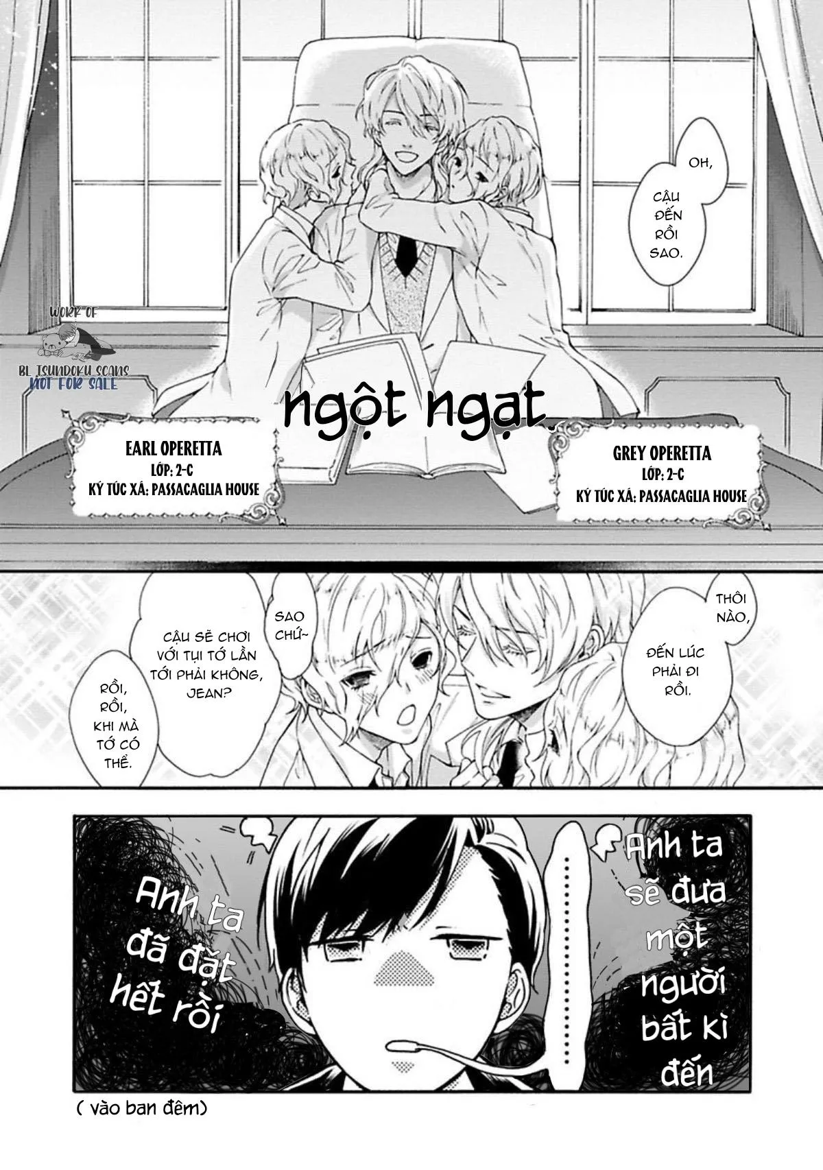 Mèo đen kí túc, mịt mù đêm đen Chapter 1 Trang 29