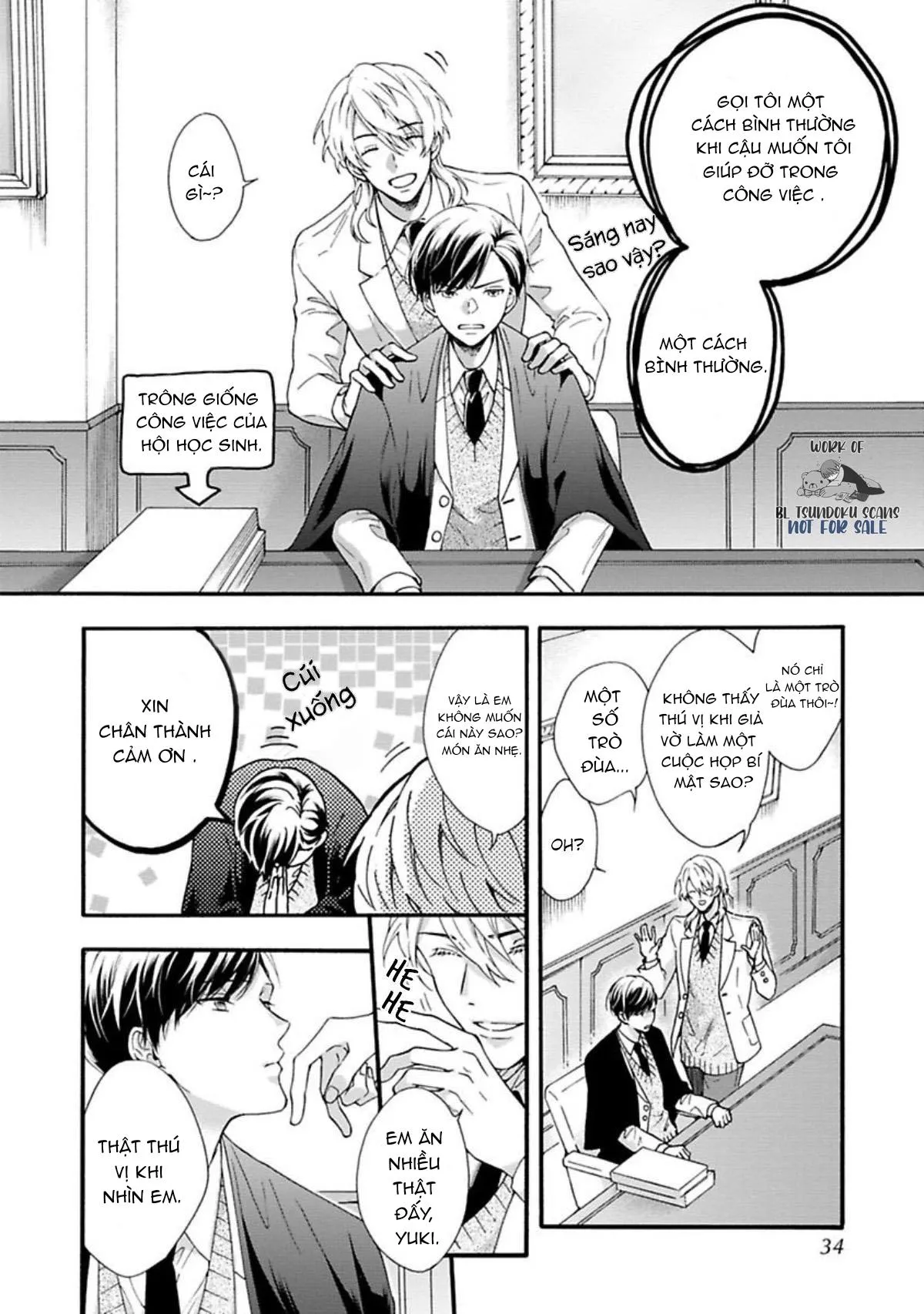 Mèo đen kí túc, mịt mù đêm đen Chapter 1 Trang 31