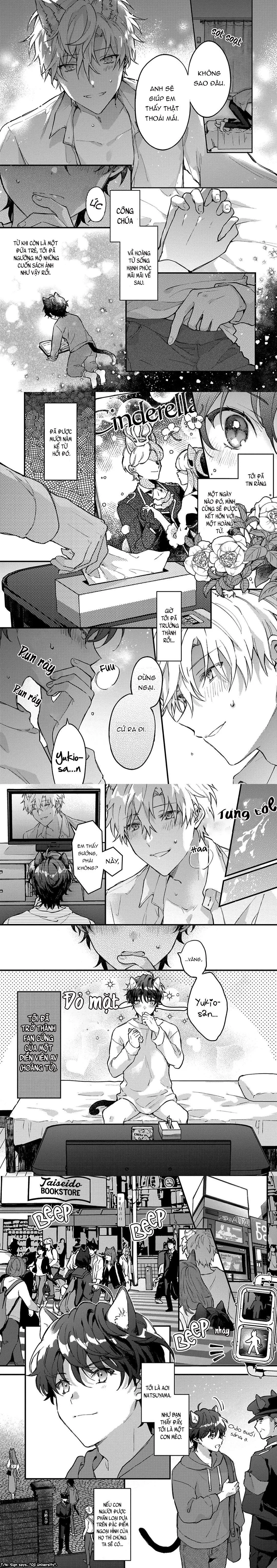 Mèo Đen Và Chàng Sói Chapter 1 Trang 4