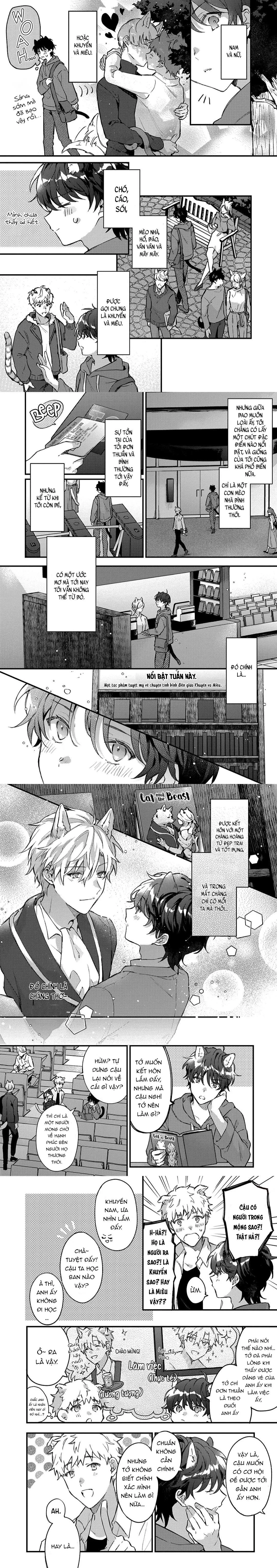 Mèo Đen Và Chàng Sói Chapter 1 Trang 5