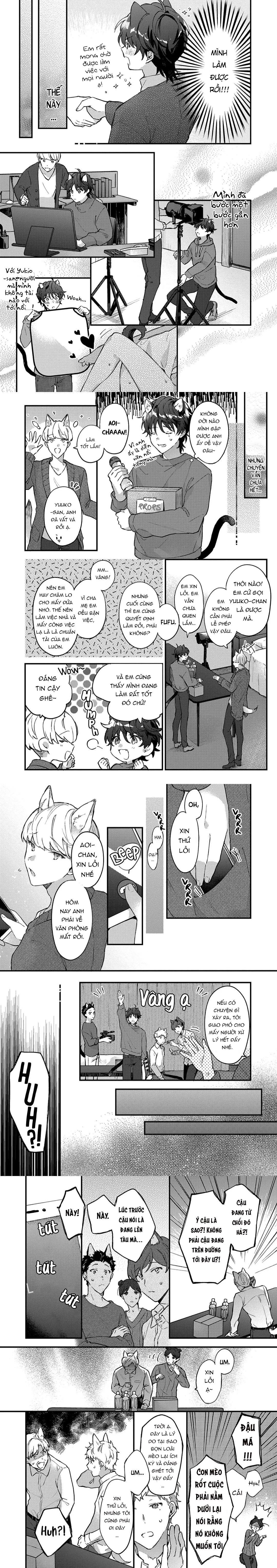 Mèo Đen Và Chàng Sói Chapter 1 Trang 7