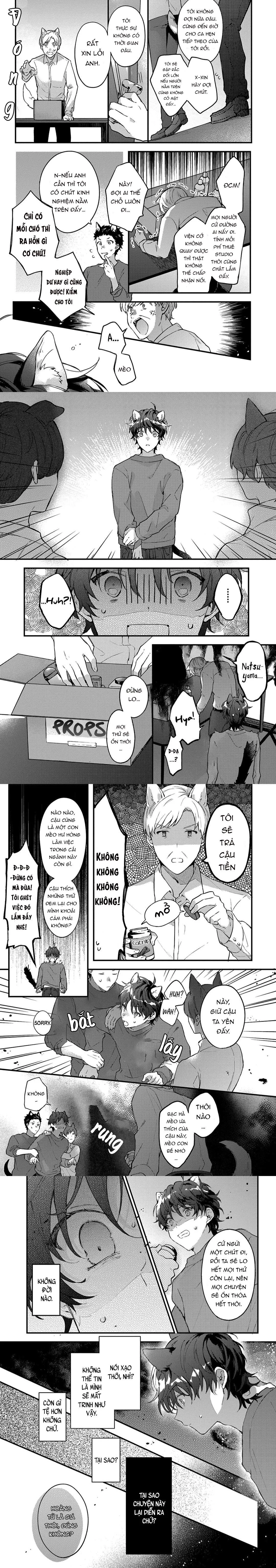 Mèo Đen Và Chàng Sói Chapter 1 Trang 8