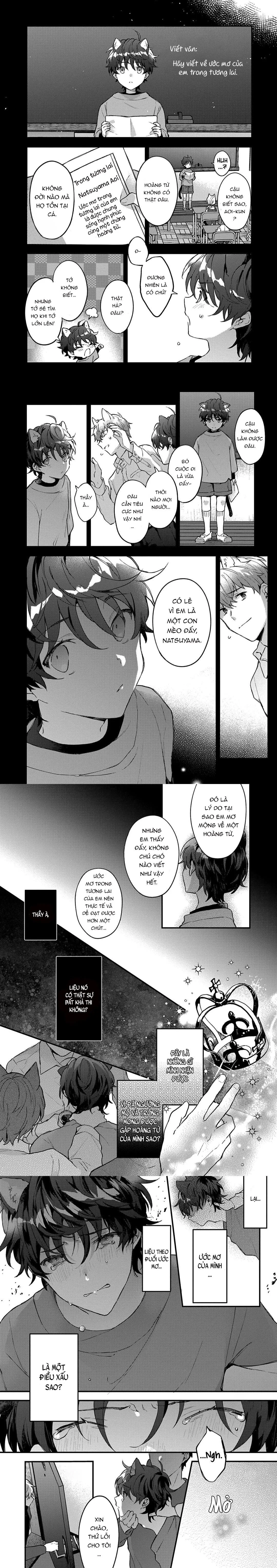 Mèo Đen Và Chàng Sói Chapter 1 Trang 9