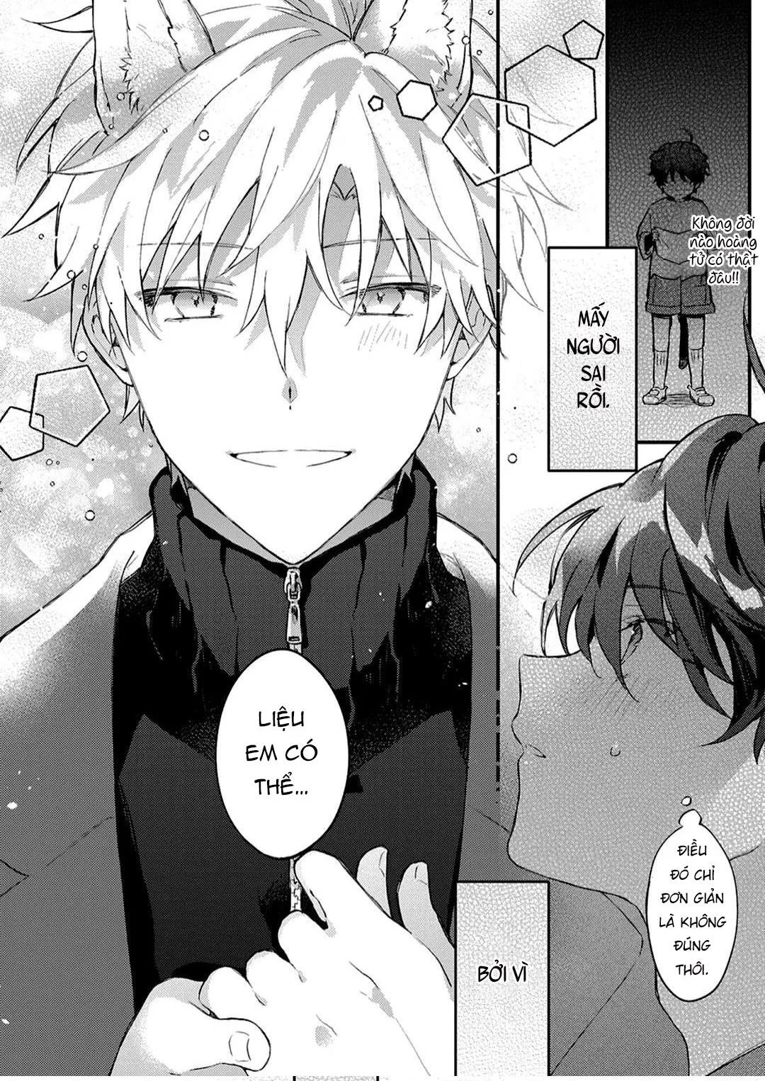 Mèo Đen Và Chàng Sói Chapter 1 Trang 12