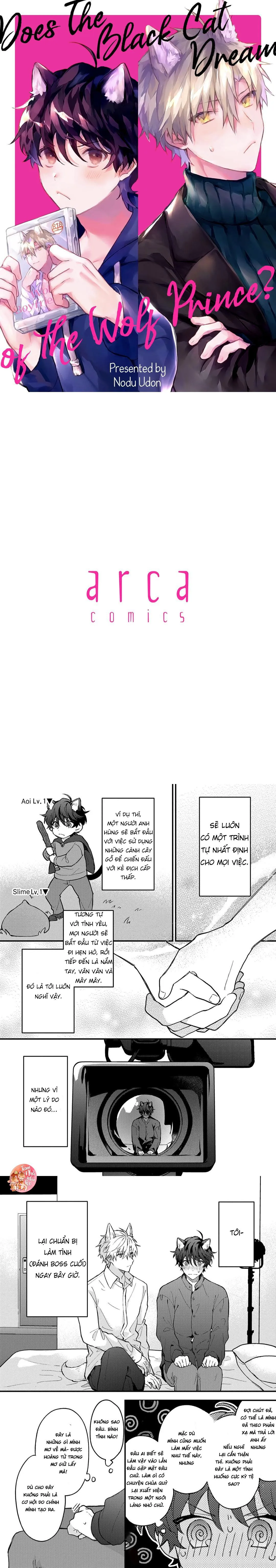 Mèo Đen Và Chàng Sói Chapter 2 Trang 3