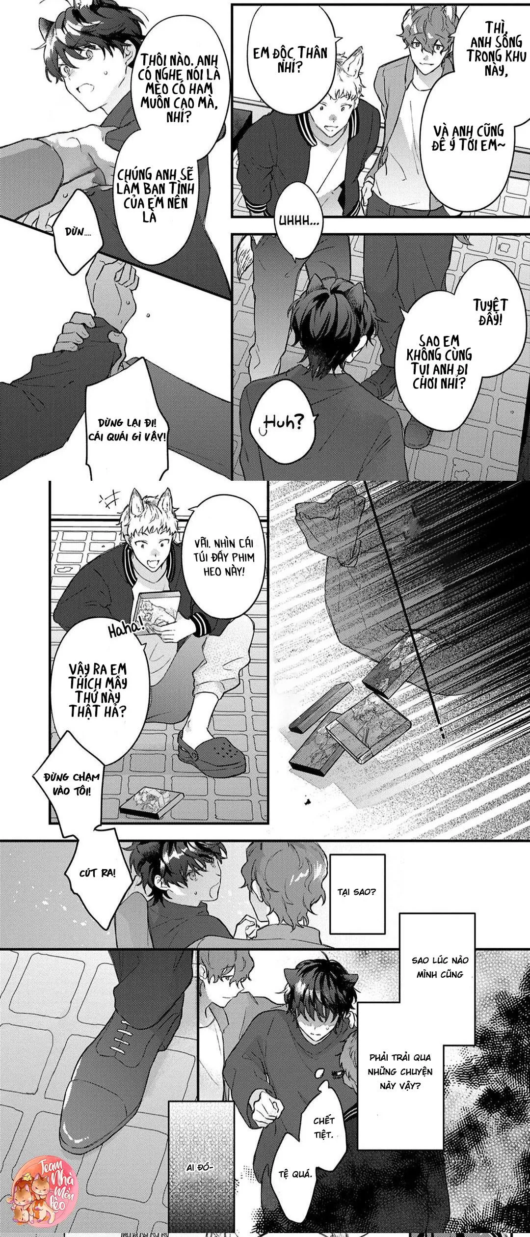 Mèo Đen Và Chàng Sói Chapter 2 Trang 11