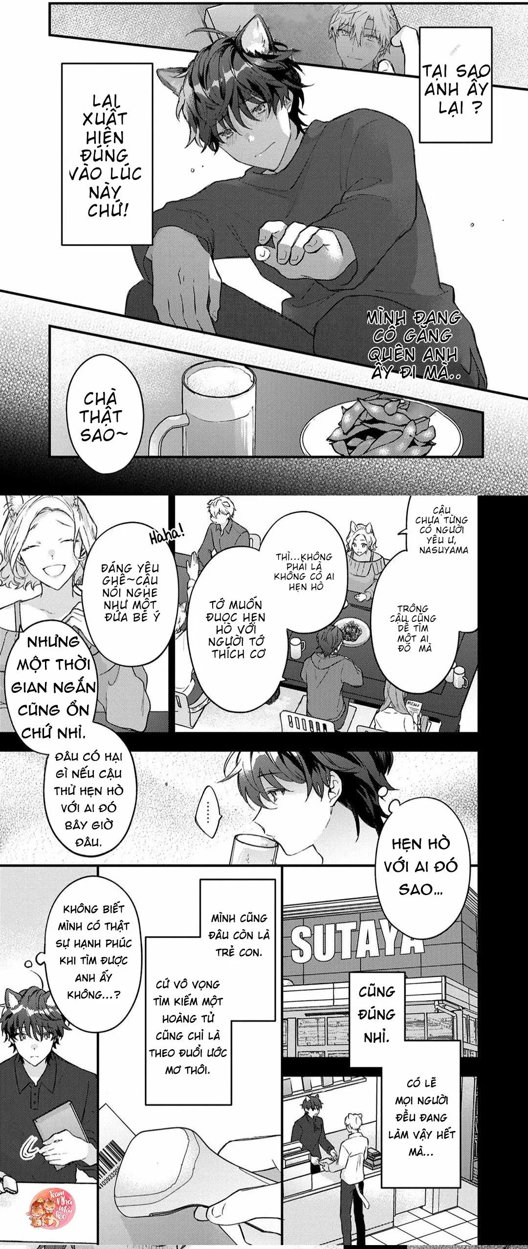 Mèo Đen Và Chàng Sói Chapter 2 Trang 14