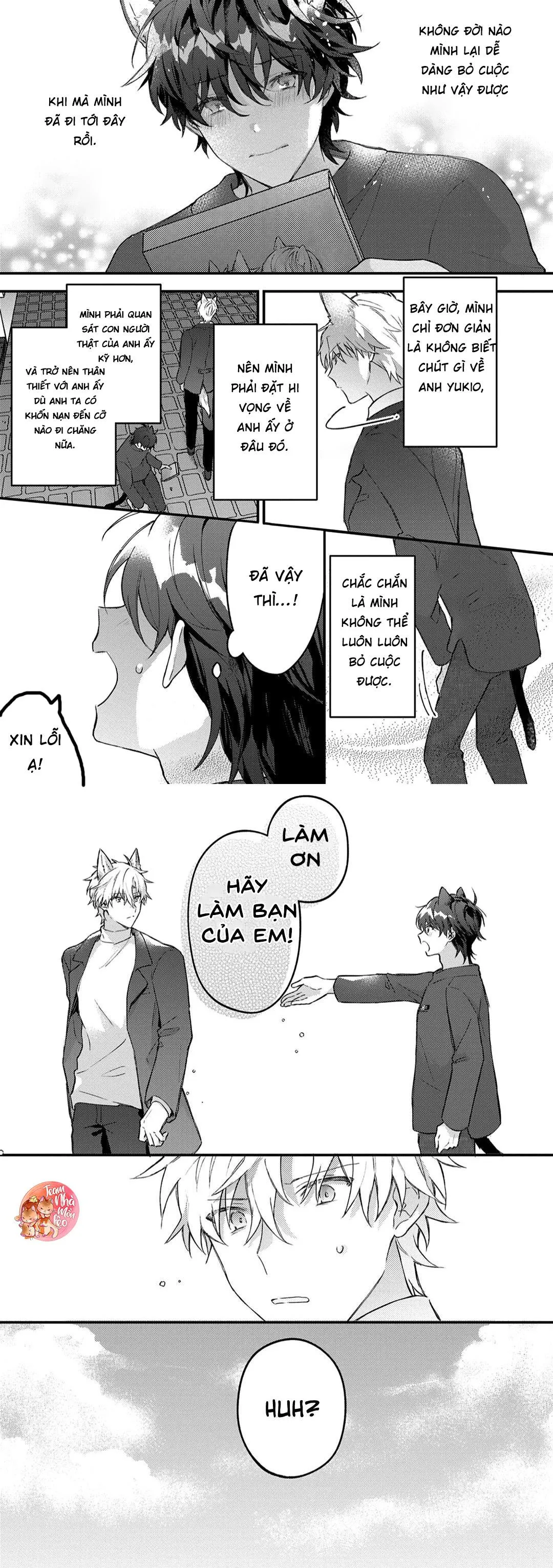 Mèo Đen Và Chàng Sói Chapter 2 Trang 16