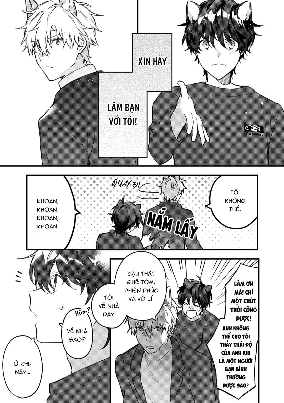 Mèo Đen Và Chàng Sói Chapter 3 Trang 3