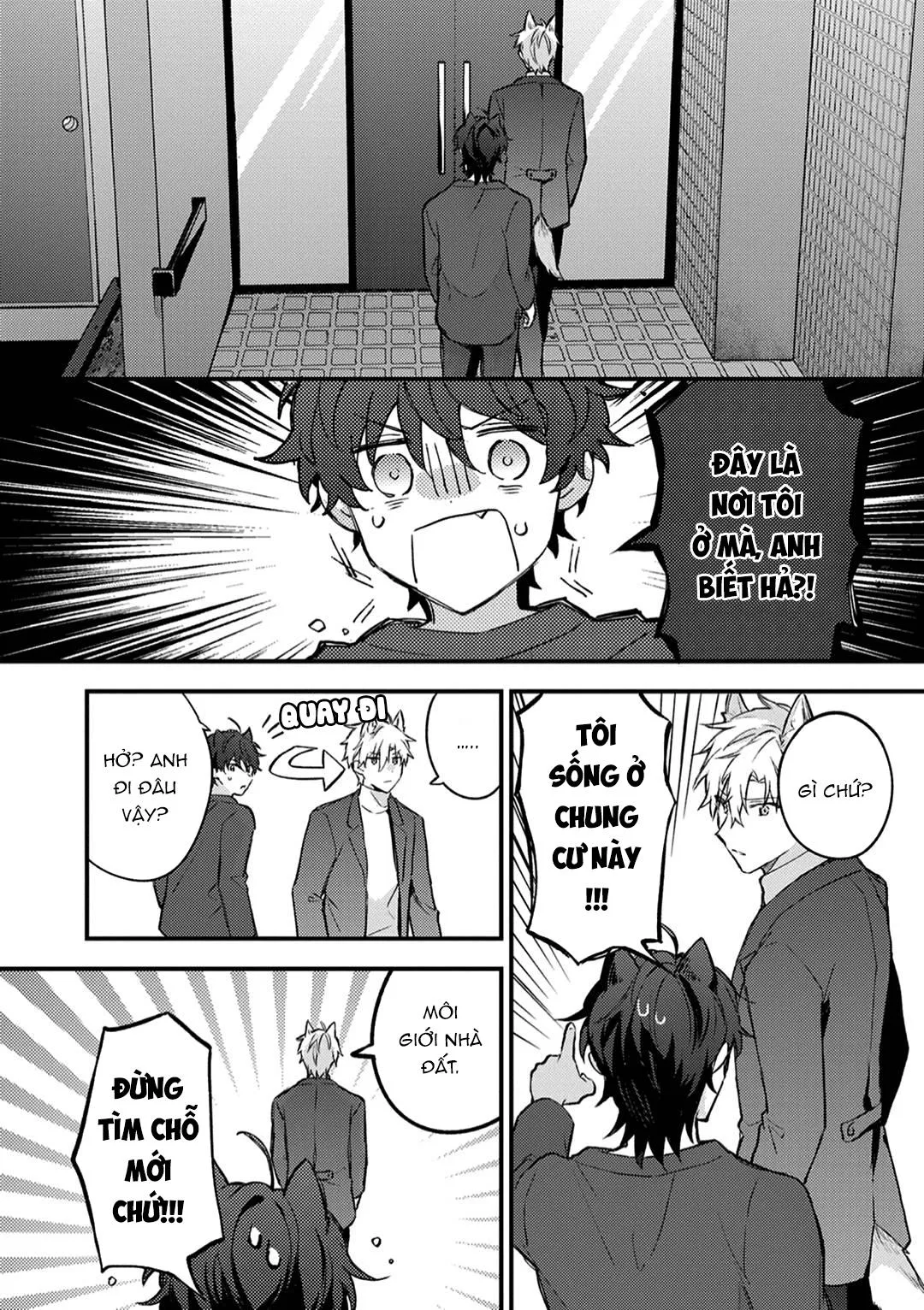 Mèo Đen Và Chàng Sói Chapter 3 Trang 4