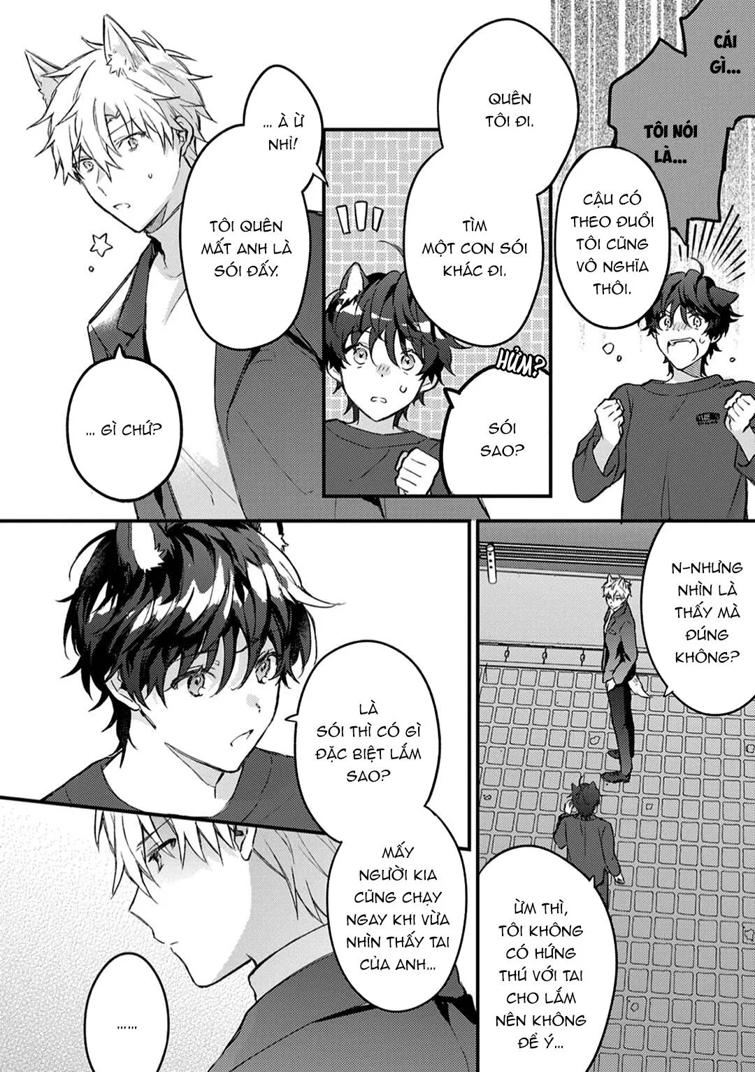 Mèo Đen Và Chàng Sói Chapter 3 Trang 6