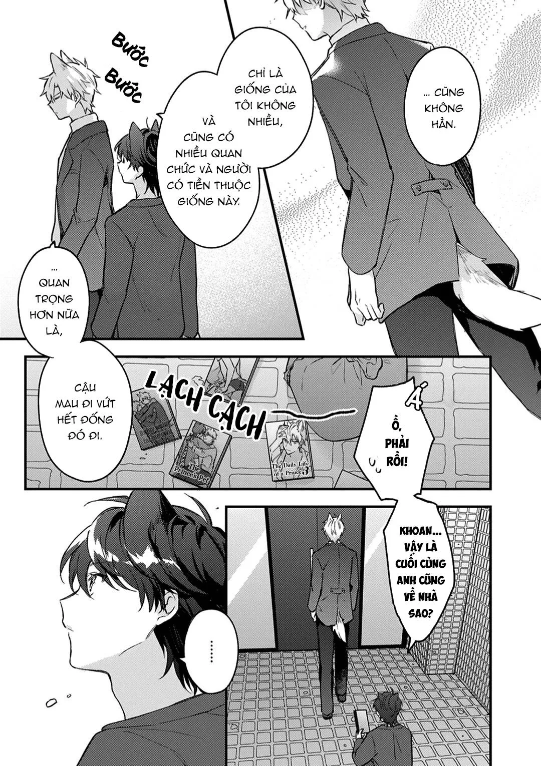 Mèo Đen Và Chàng Sói Chapter 3 Trang 7