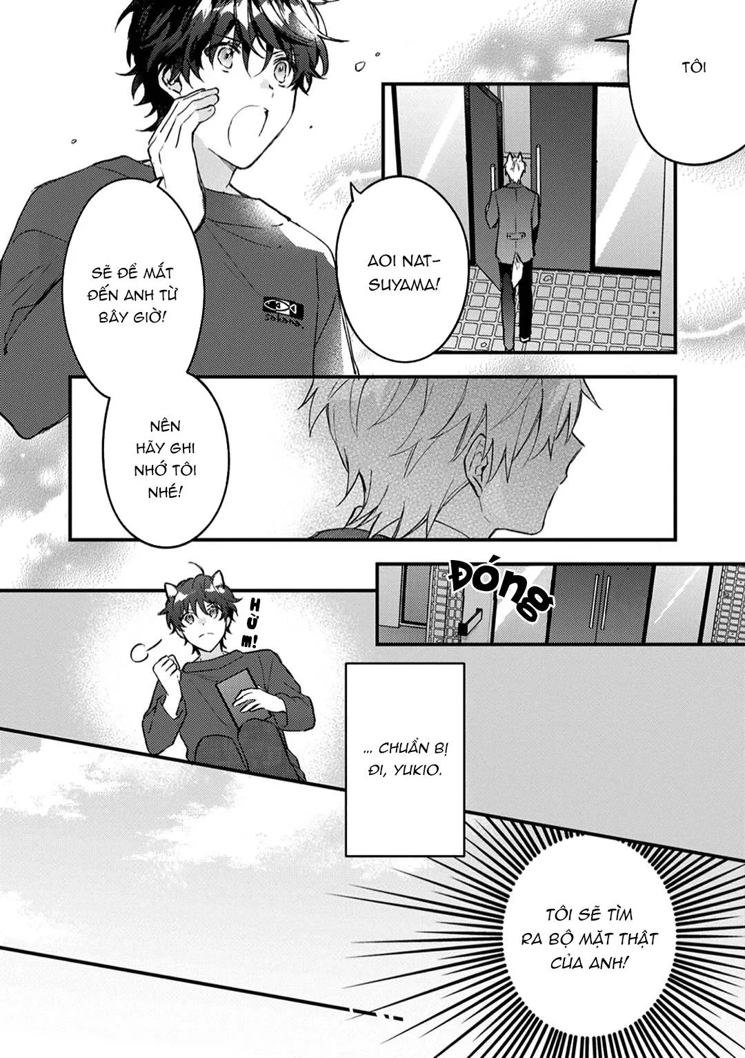 Mèo Đen Và Chàng Sói Chapter 3 Trang 8