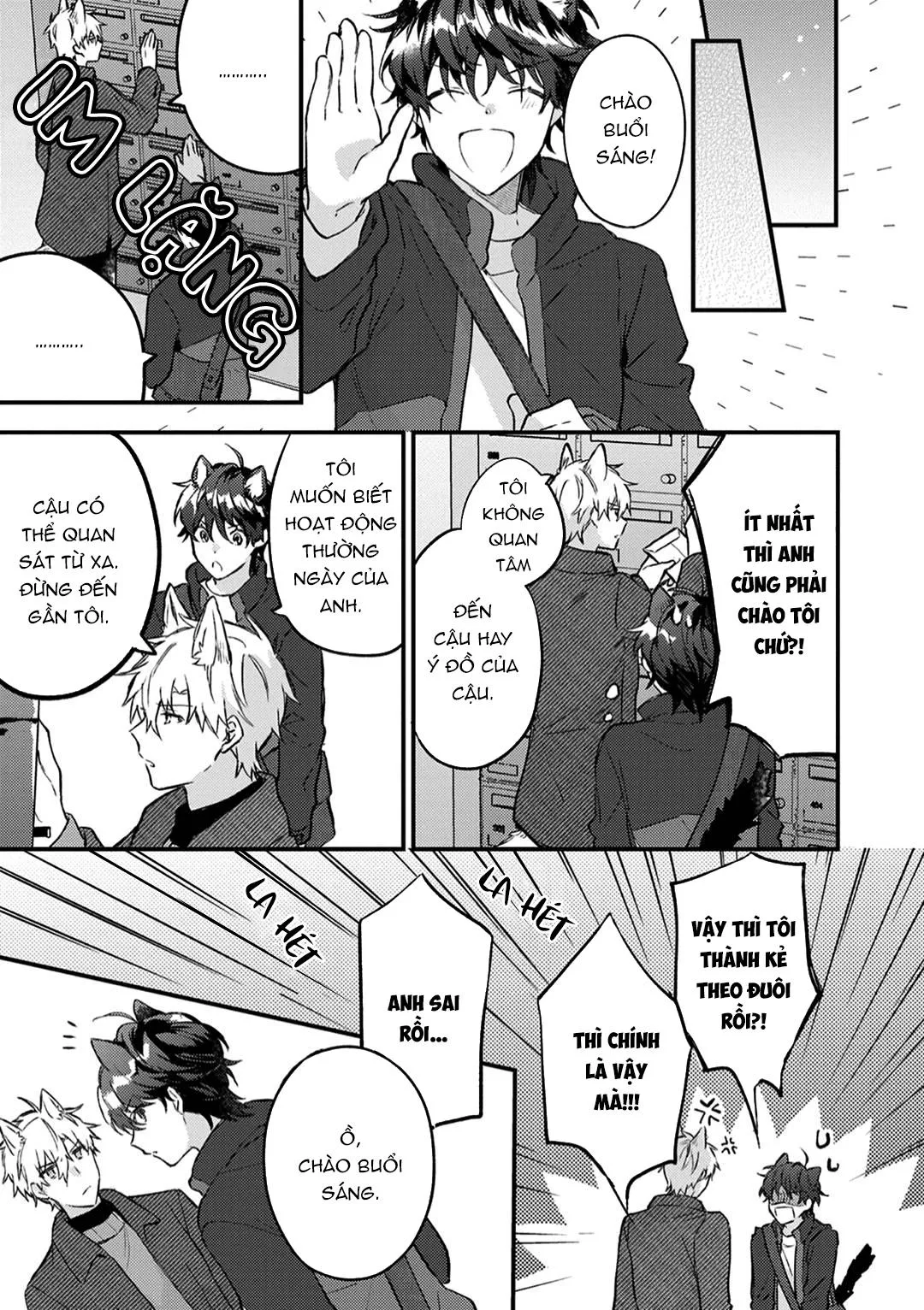 Mèo Đen Và Chàng Sói Chapter 3 Trang 9