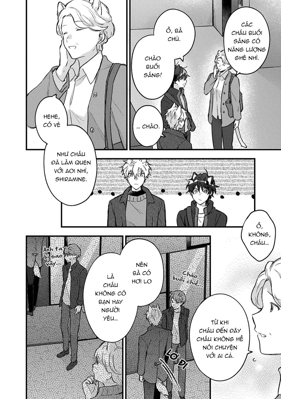 Mèo Đen Và Chàng Sói Chapter 3 Trang 10