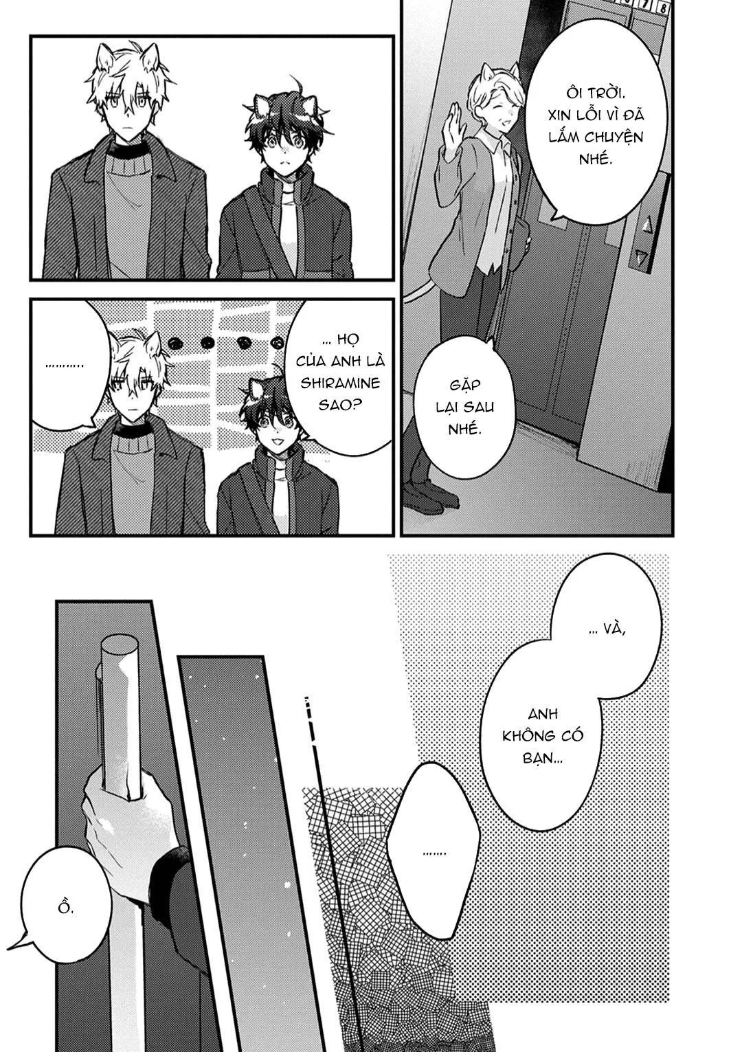 Mèo Đen Và Chàng Sói Chapter 3 Trang 11