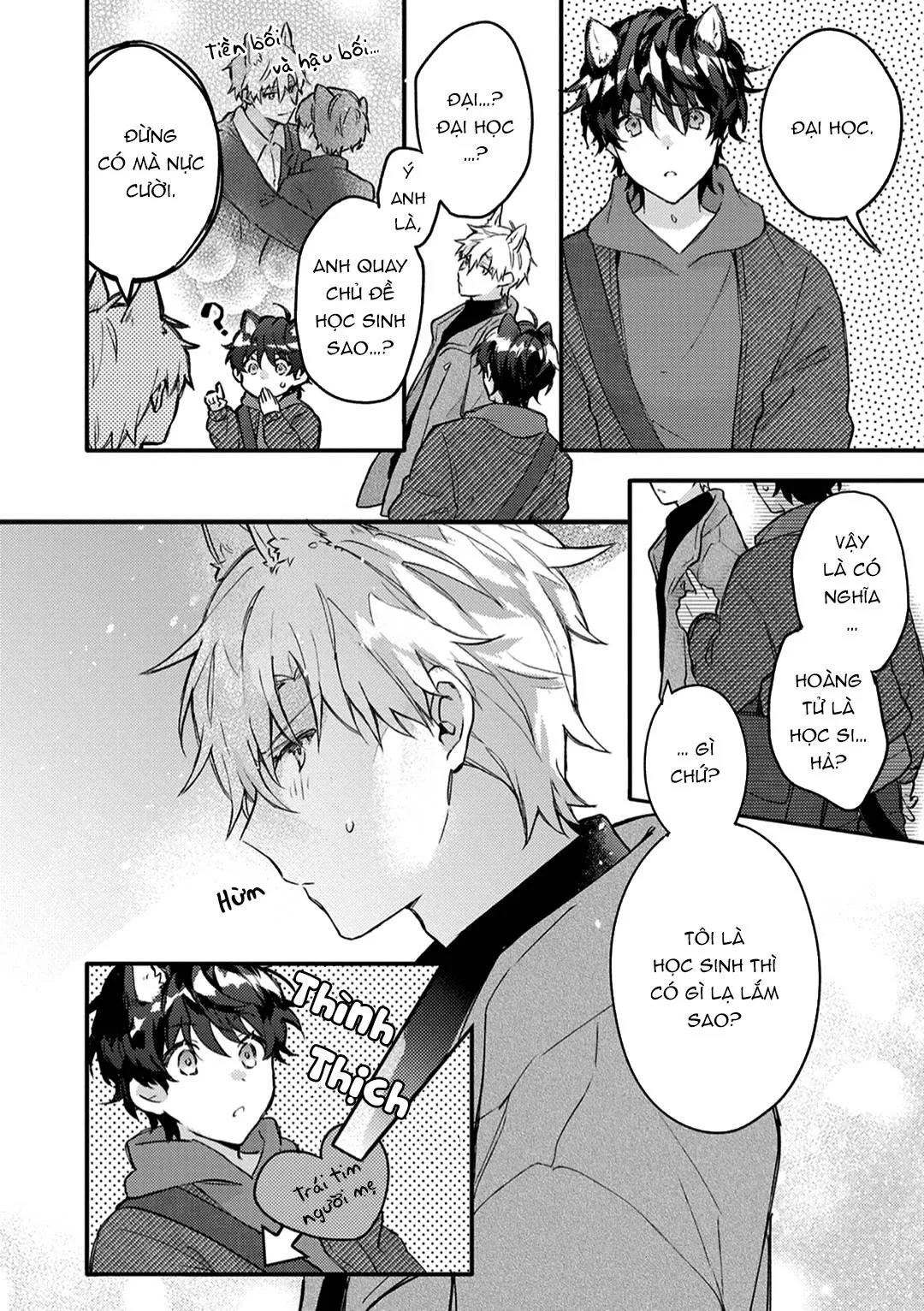 Mèo Đen Và Chàng Sói Chapter 3 Trang 14