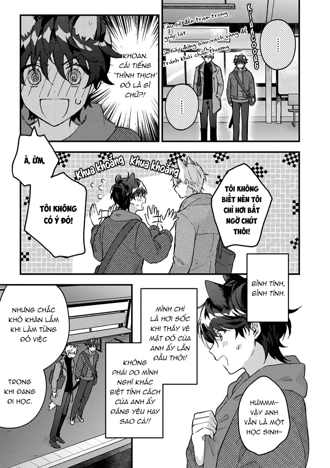 Mèo Đen Và Chàng Sói Chapter 3 Trang 15