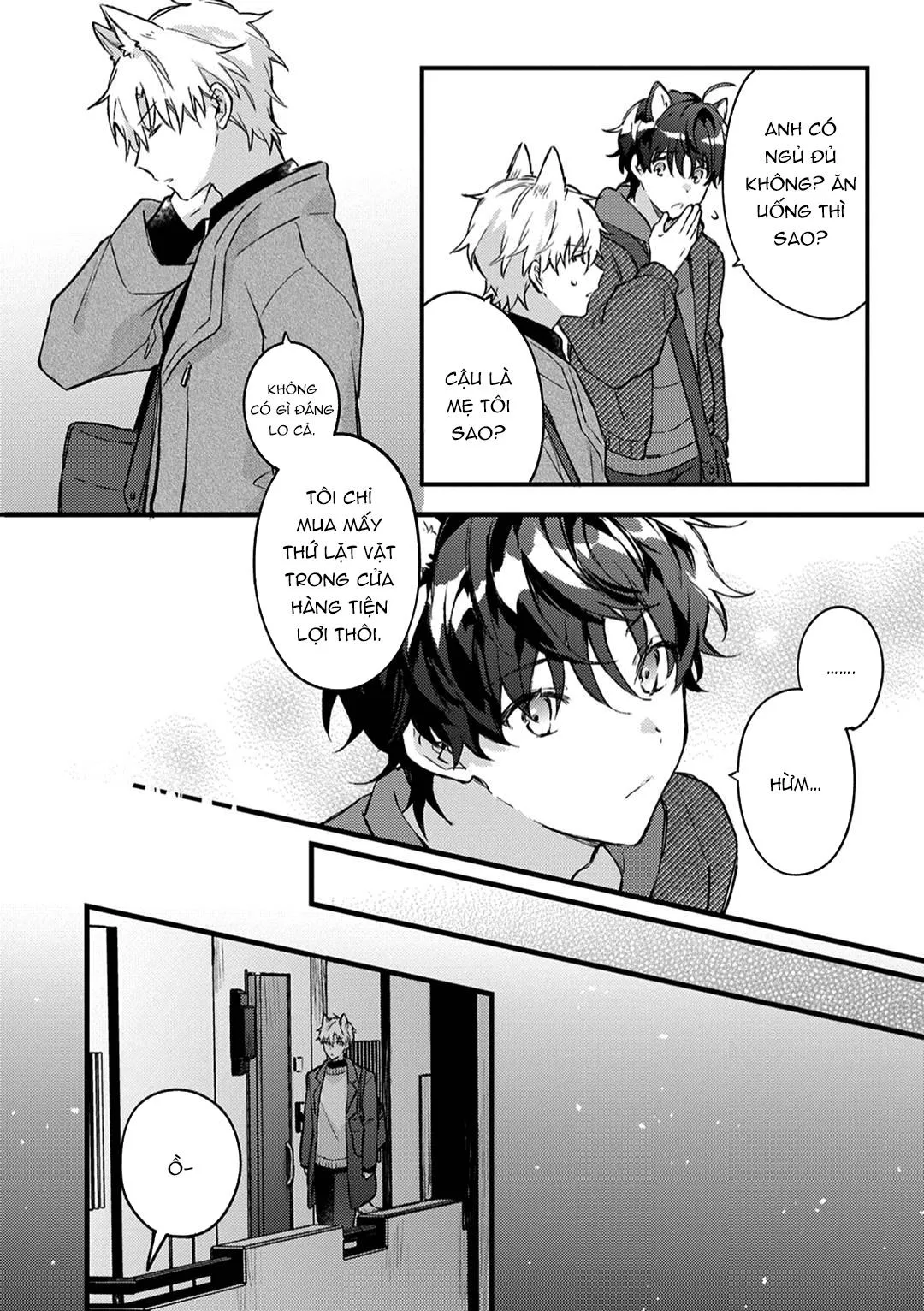 Mèo Đen Và Chàng Sói Chapter 3 Trang 16