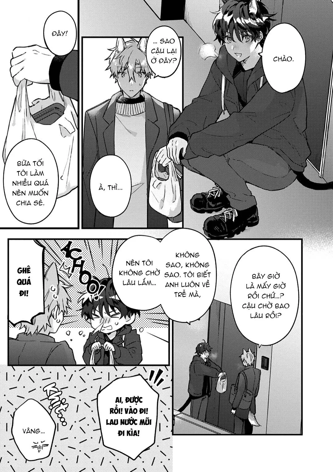 Mèo Đen Và Chàng Sói Chapter 3 Trang 17