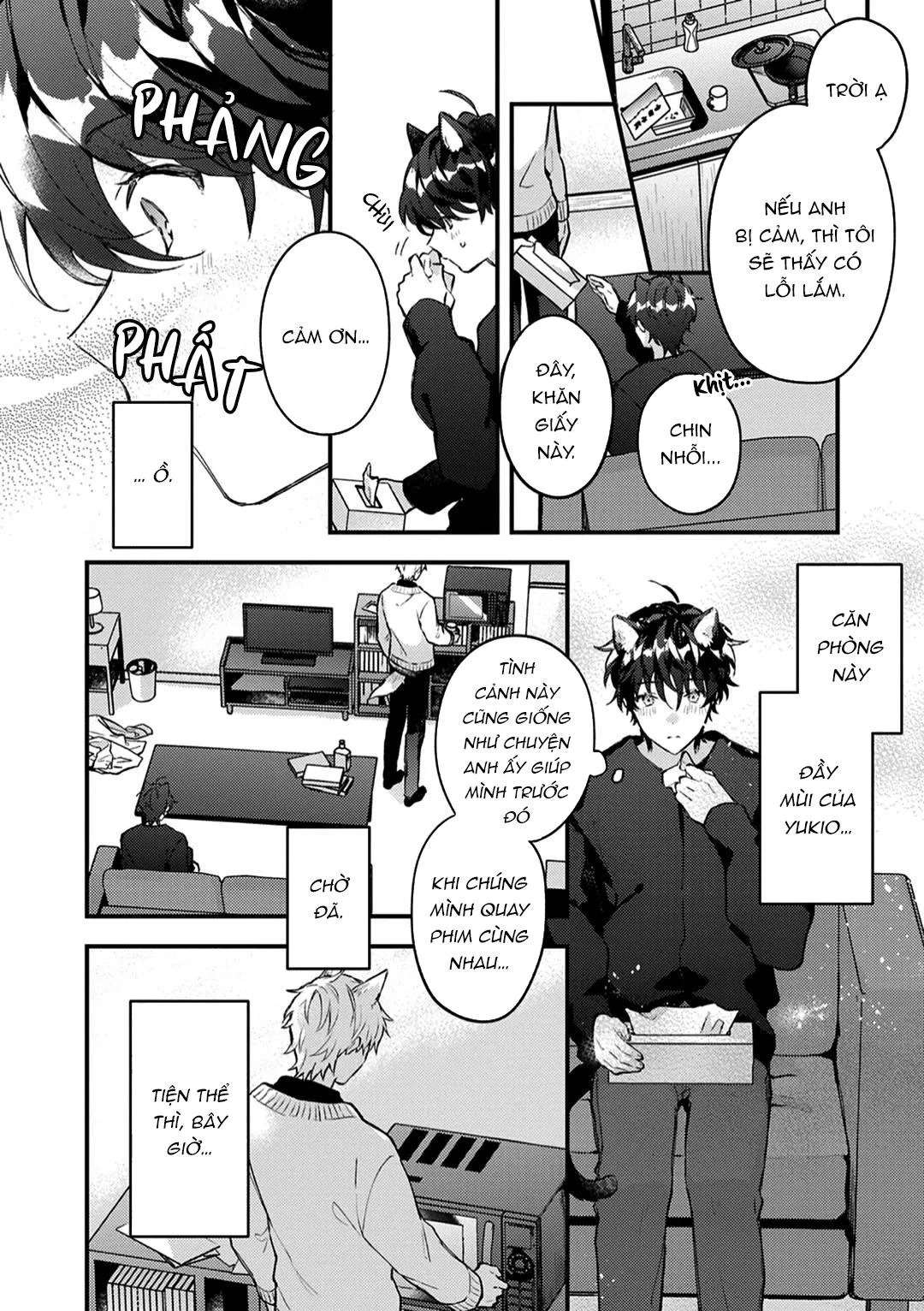 Mèo Đen Và Chàng Sói Chapter 3 Trang 18