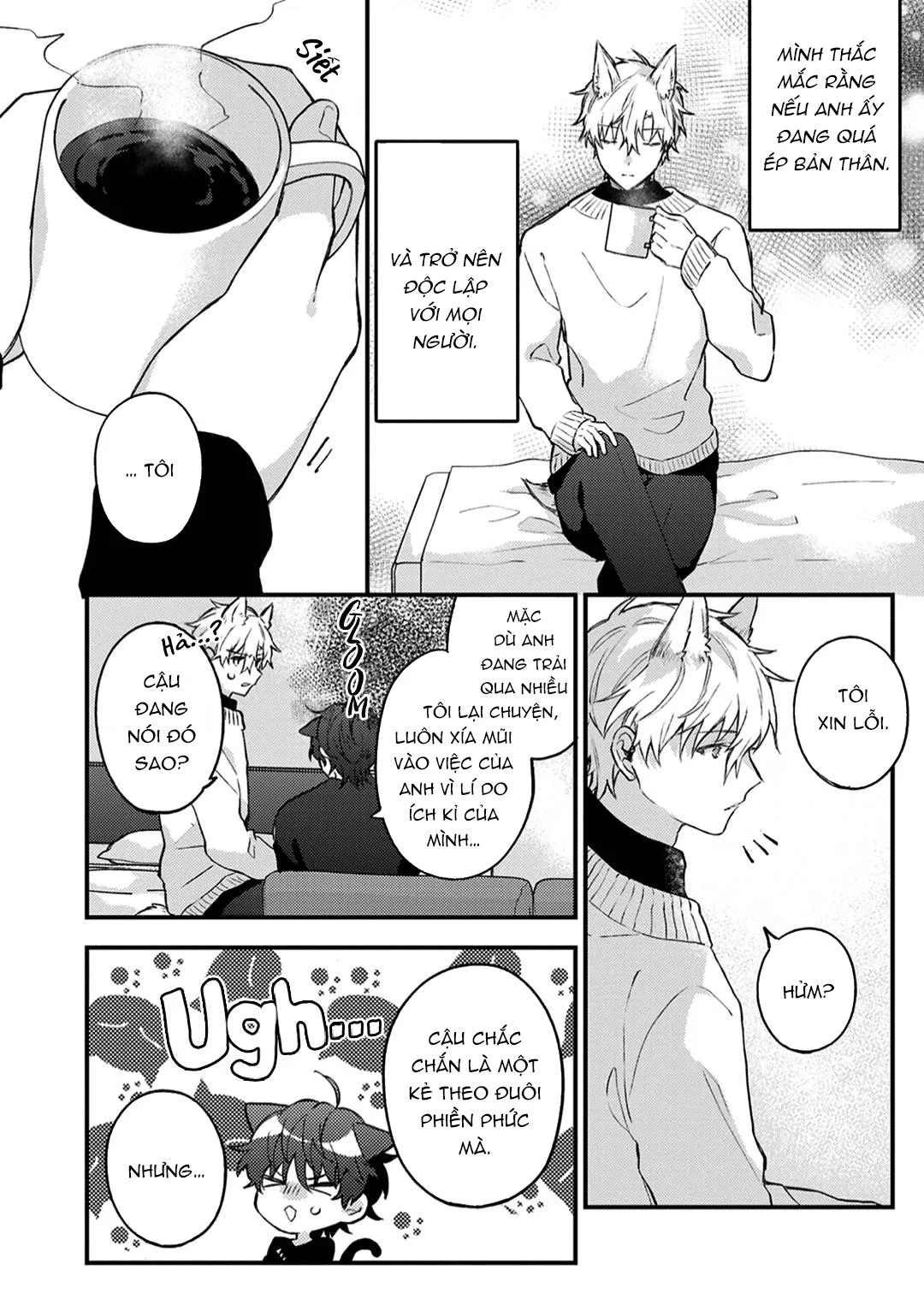 Mèo Đen Và Chàng Sói Chapter 3 Trang 23