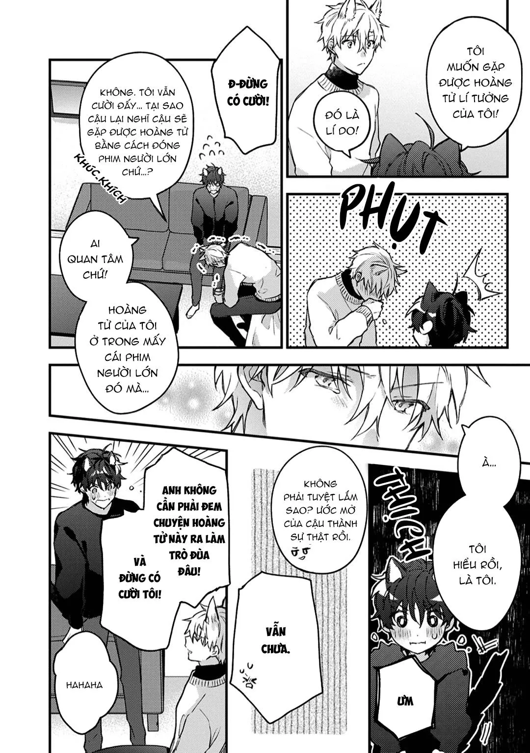 Mèo Đen Và Chàng Sói Chapter 3 Trang 27