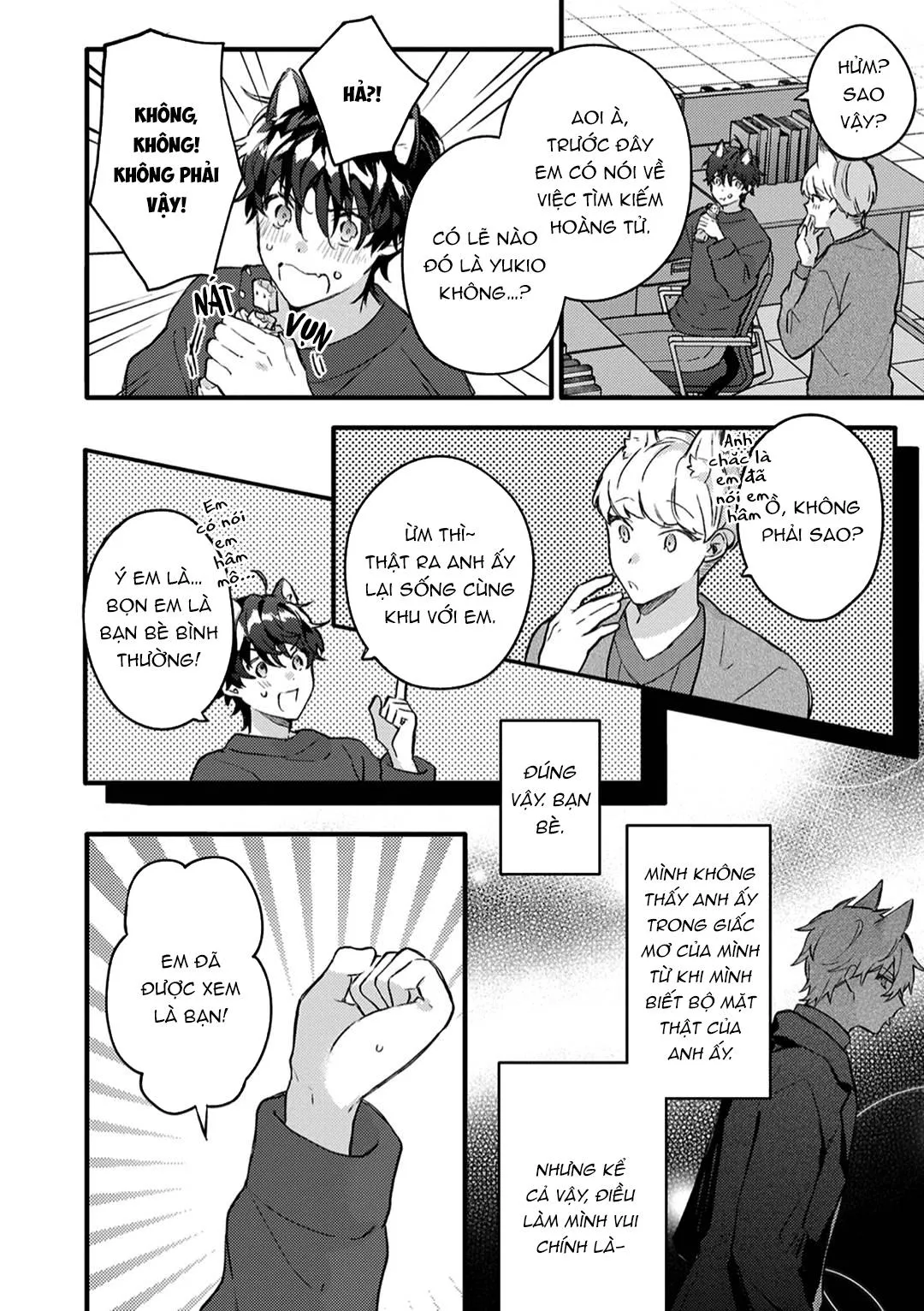 Mèo Đen Và Chàng Sói Chapter 3 Trang 29