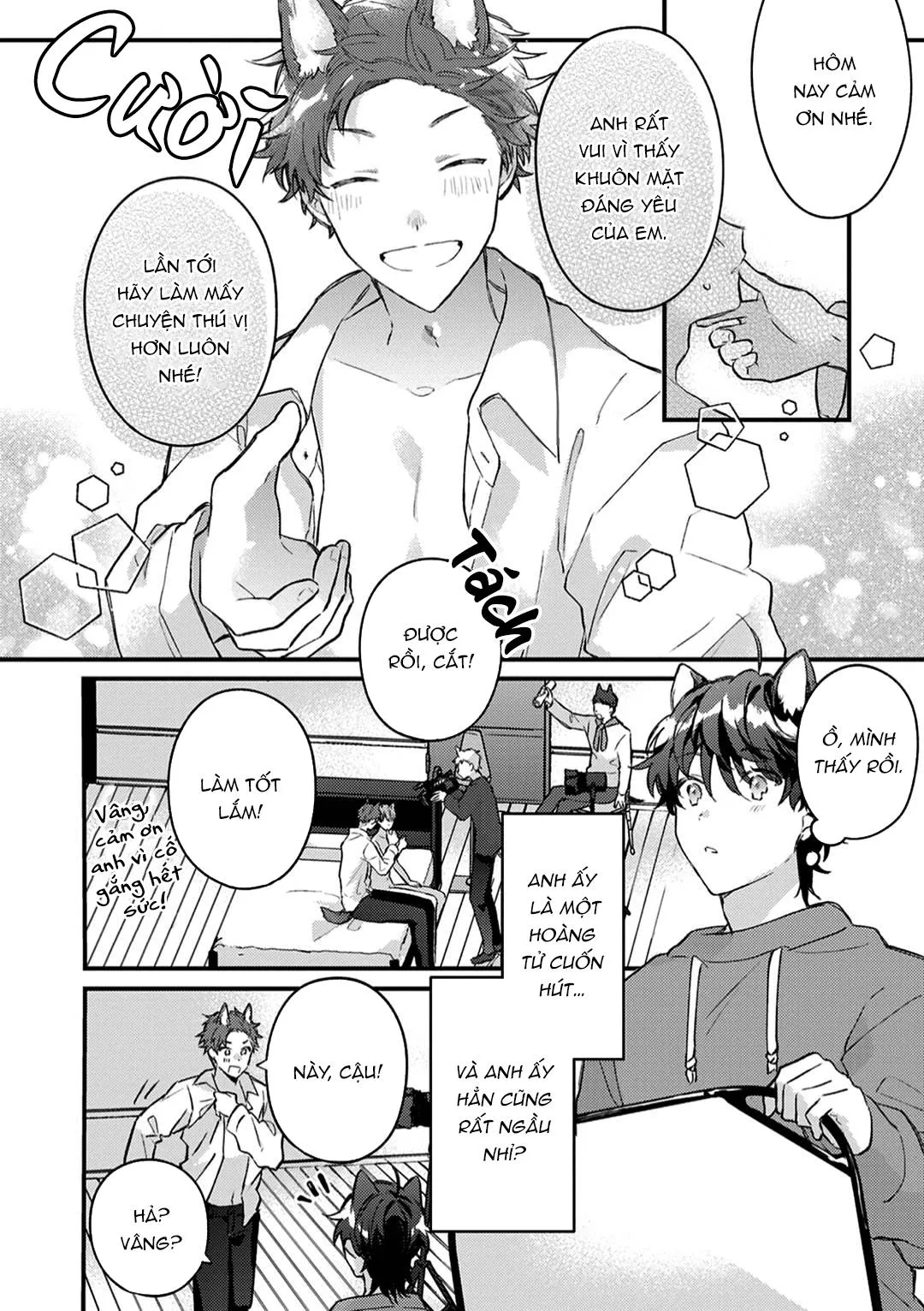 Mèo Đen Và Chàng Sói Chapter 3 Trang 31