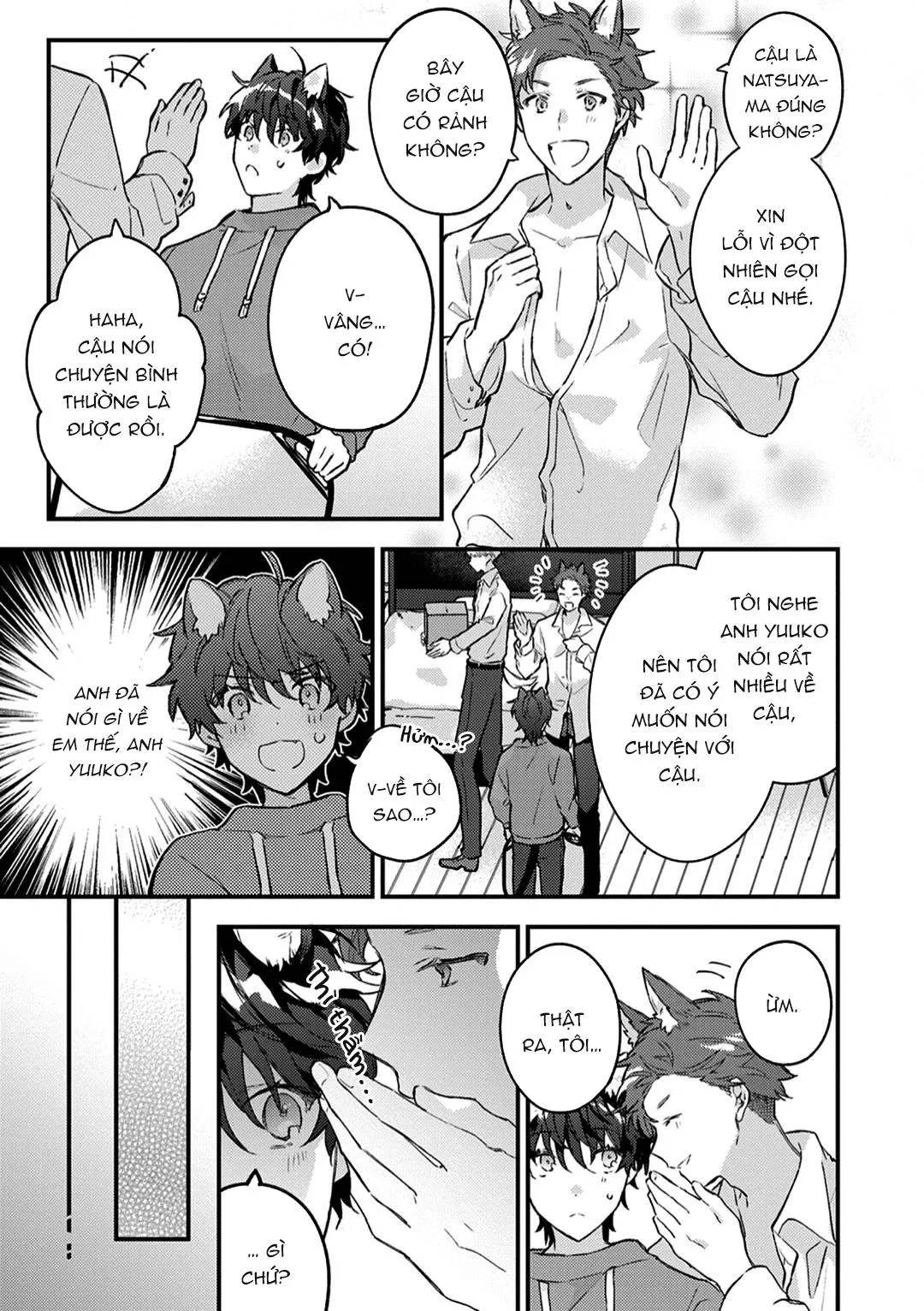 Mèo Đen Và Chàng Sói Chapter 3 Trang 32