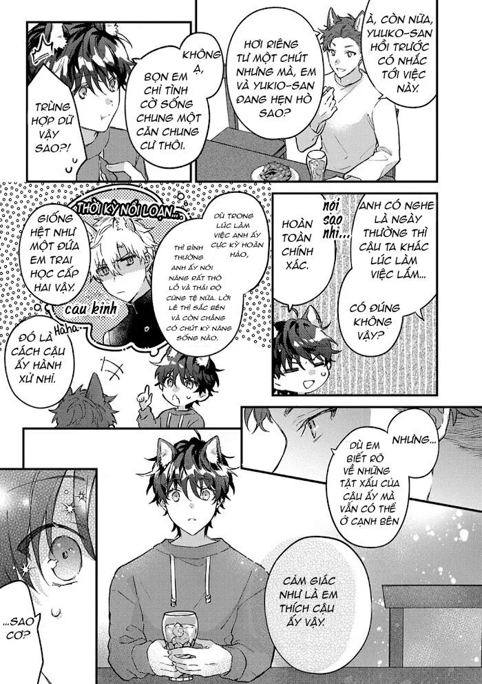 Mèo Đen Và Chàng Sói Chapter 4 Trang 14