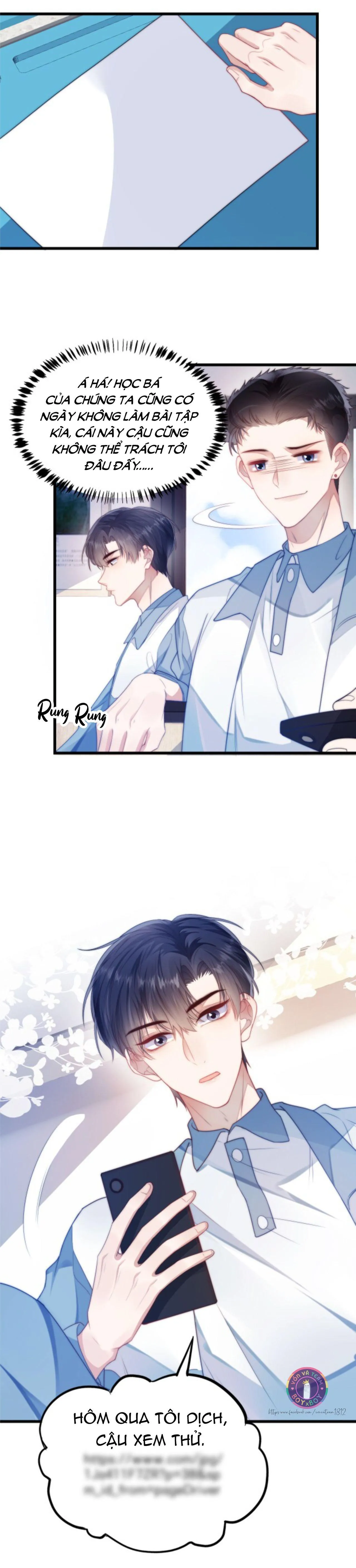 Mèo Hoang Nhỏ Của Học Bá Quá Trêu Người (END) Chapter 8 Trang 5